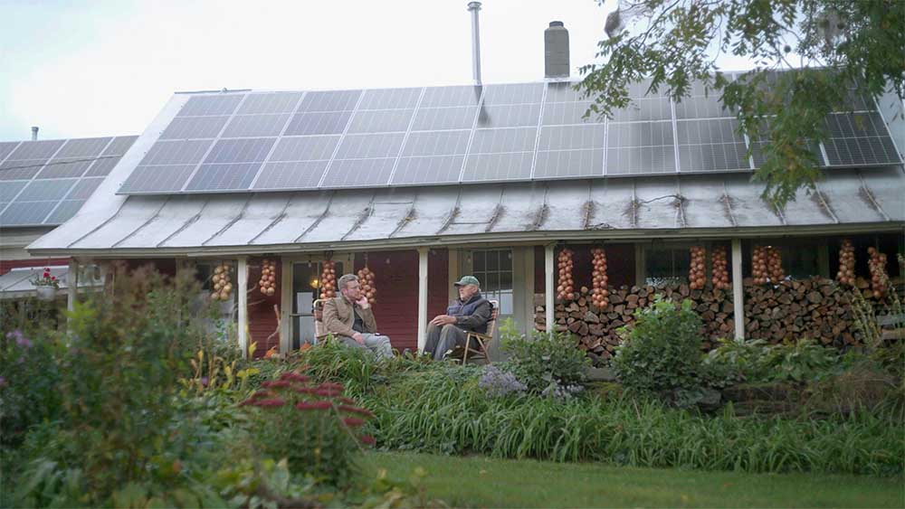 Kevin joins his uncle Peter Chap on his farm in South Royalton, Vermont.