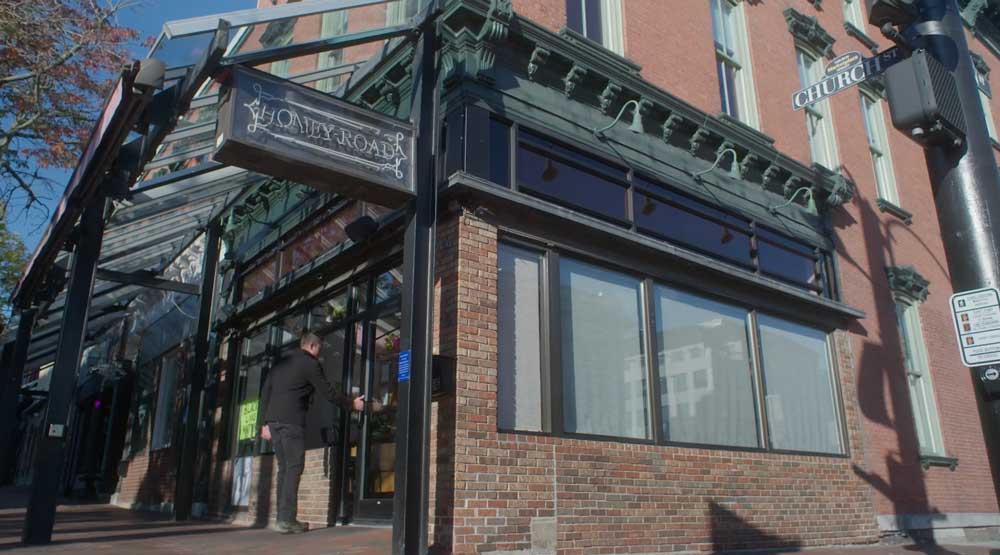 Honey Road in Burlington, Vermont