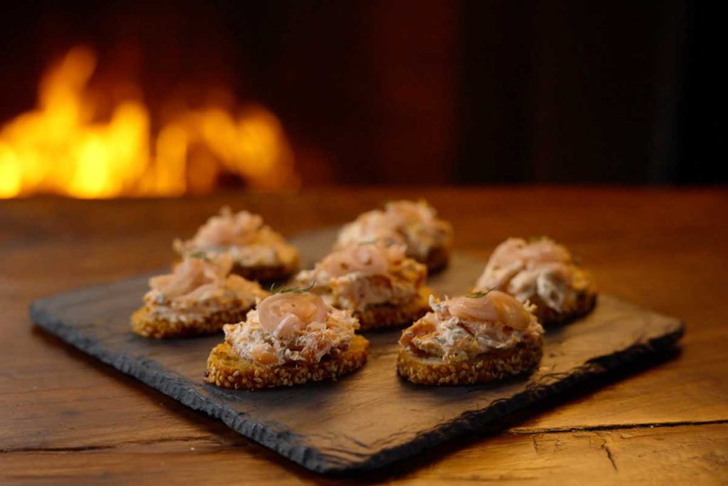 pbs wild trout canapes wild foods